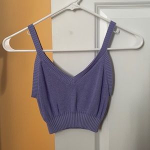 Purple shein tank top